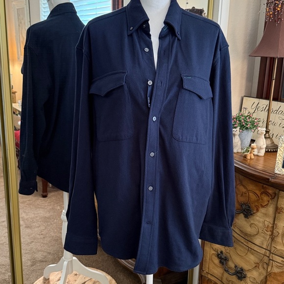 Tommy Hilfiger Other - Men's Tommy Hilfiger FLX Navy Button-Down Shirt